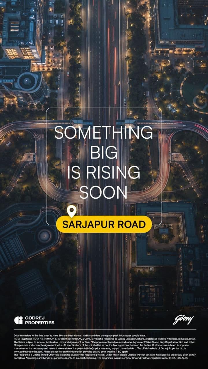 Godrej Sarjapur pre-launch render