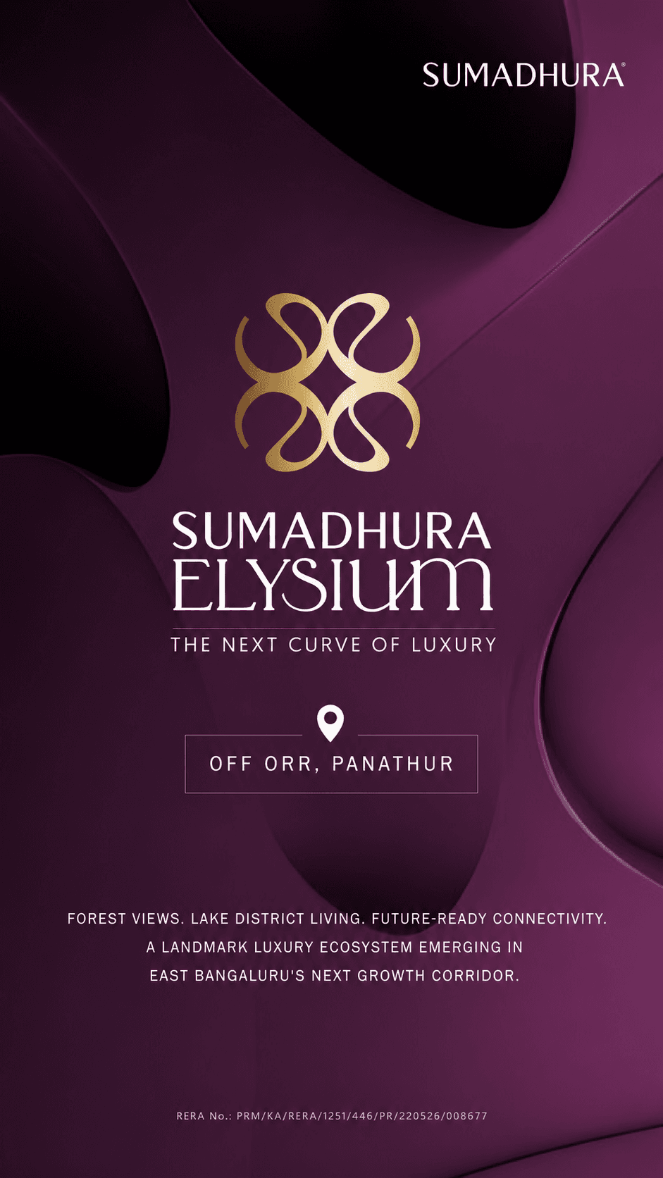 Sumadhura Elysium pre-launch render