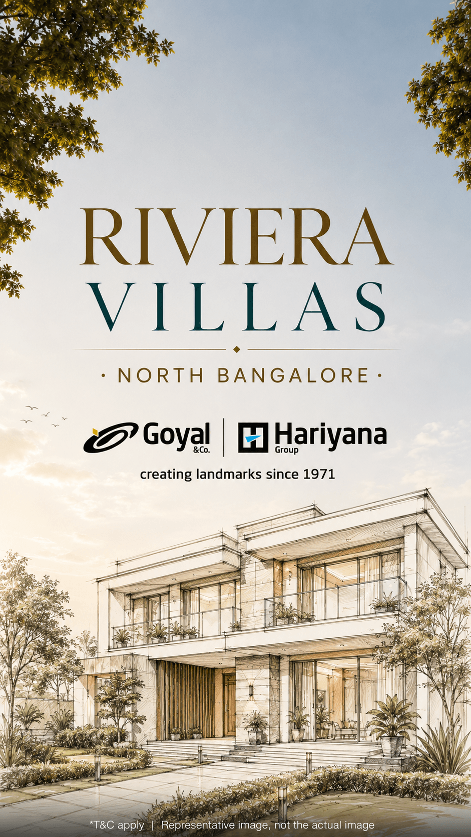 Goyal & Co Villa Enclave pre-launch render