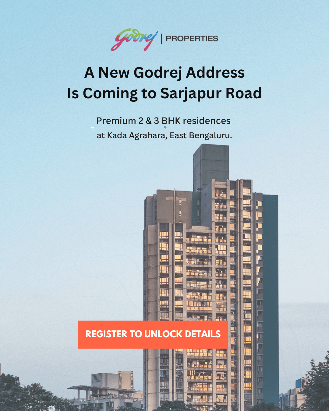 Discover Godrej Sarjapur Before the Launch pre-launch render