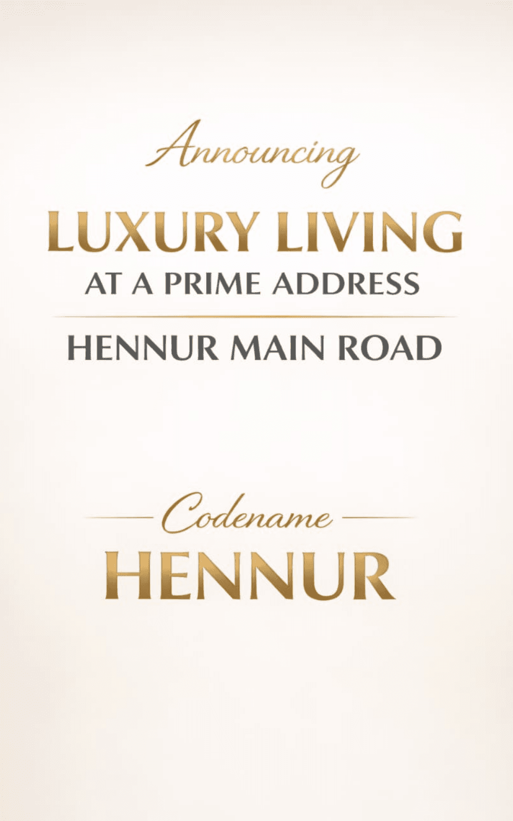 Puravankara Hennur pre-launch render