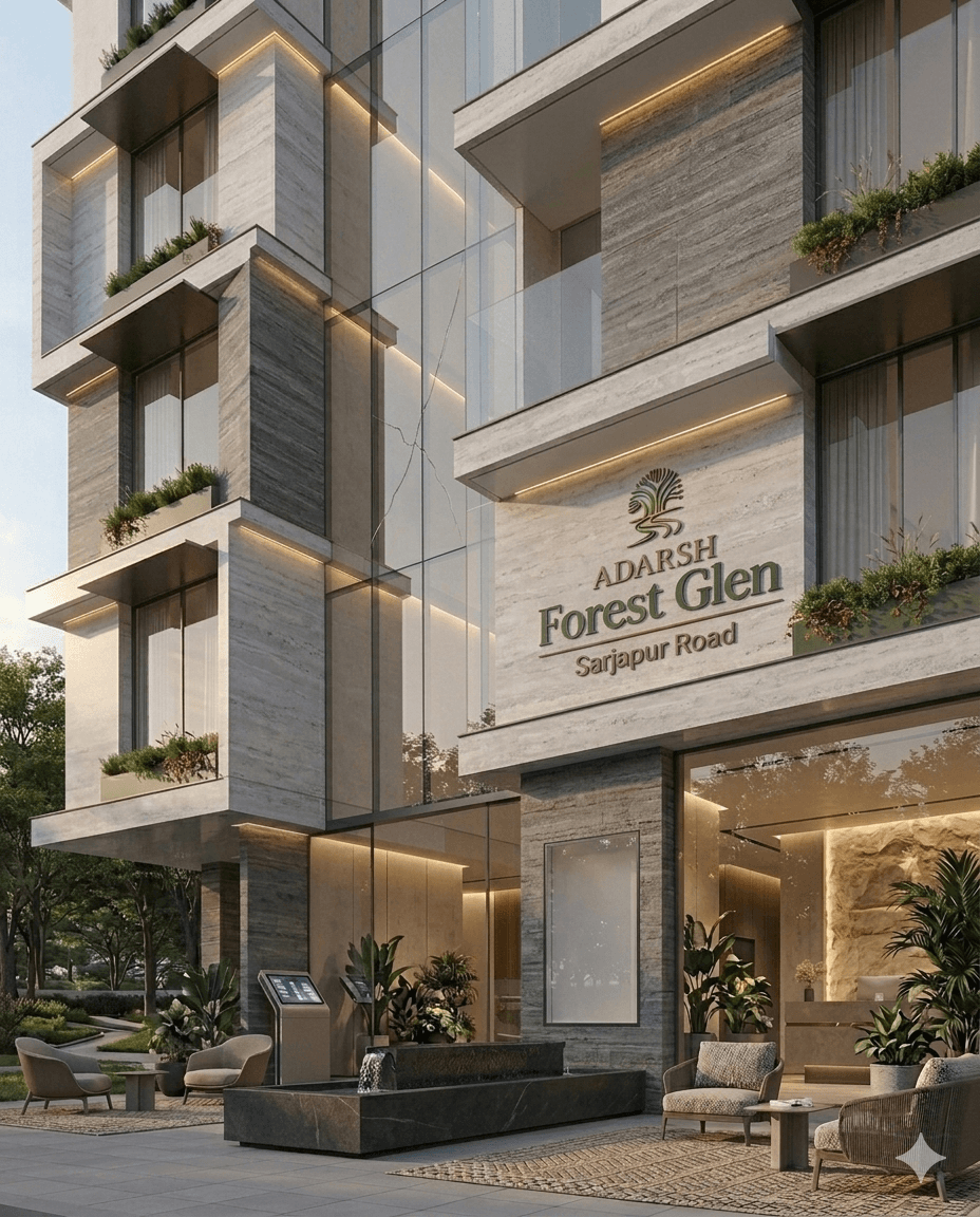 Adarsh Forest Glen pre-launch render